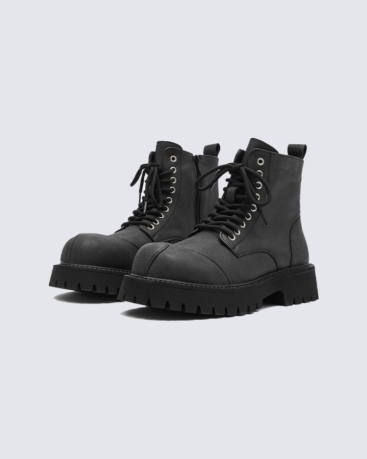 Gothic Street Thick Sole Boots