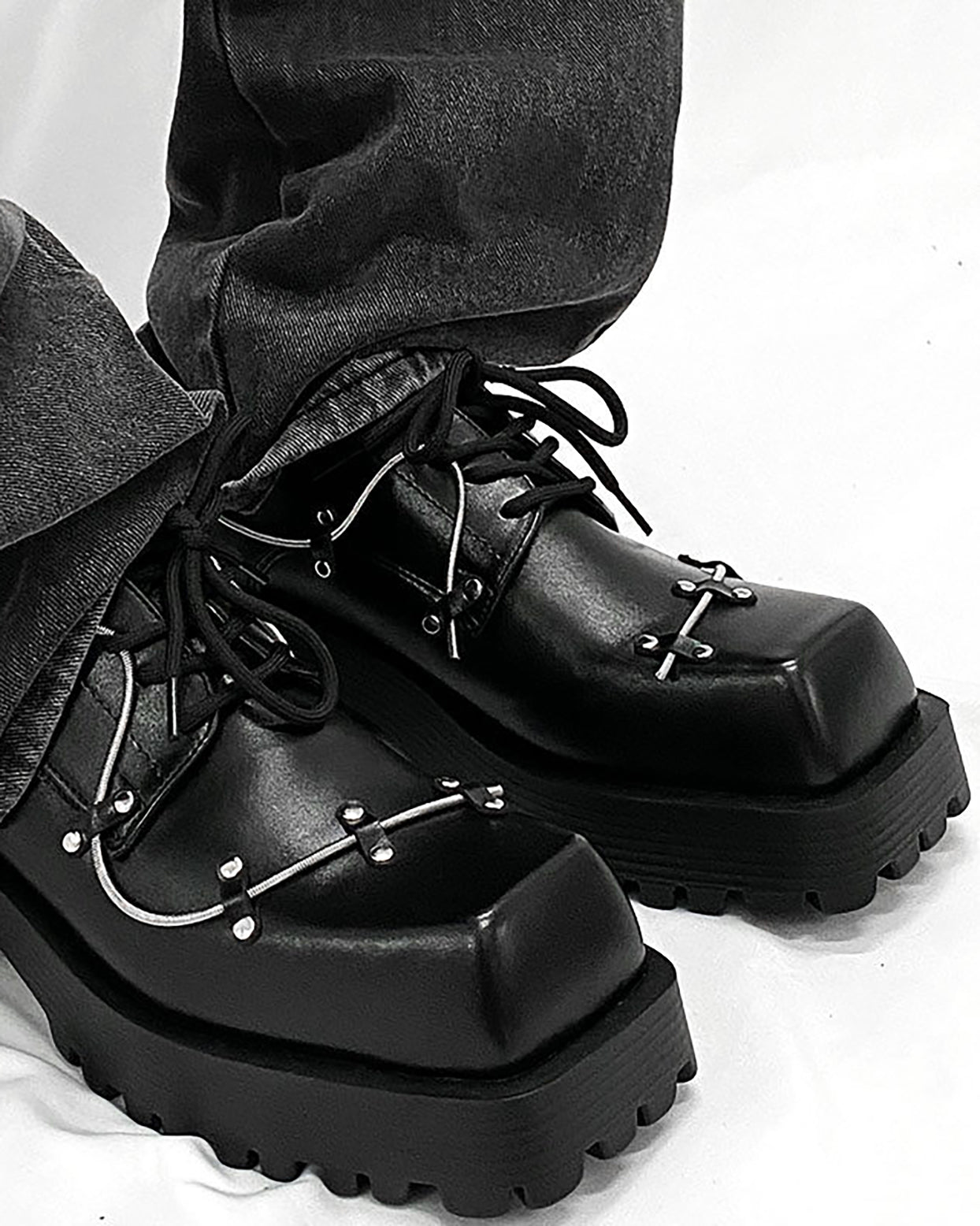 Chunky Sole Retro Streetwear Footwear