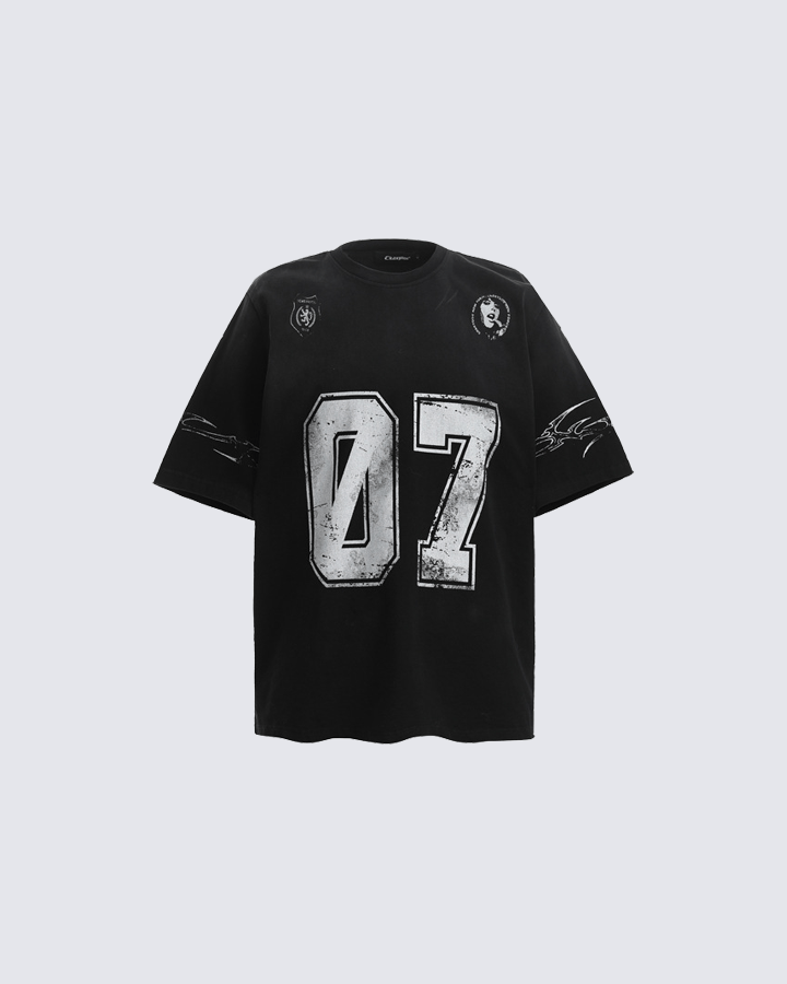 "07 Edge" Vintage Graphic Oversized T-Shirt