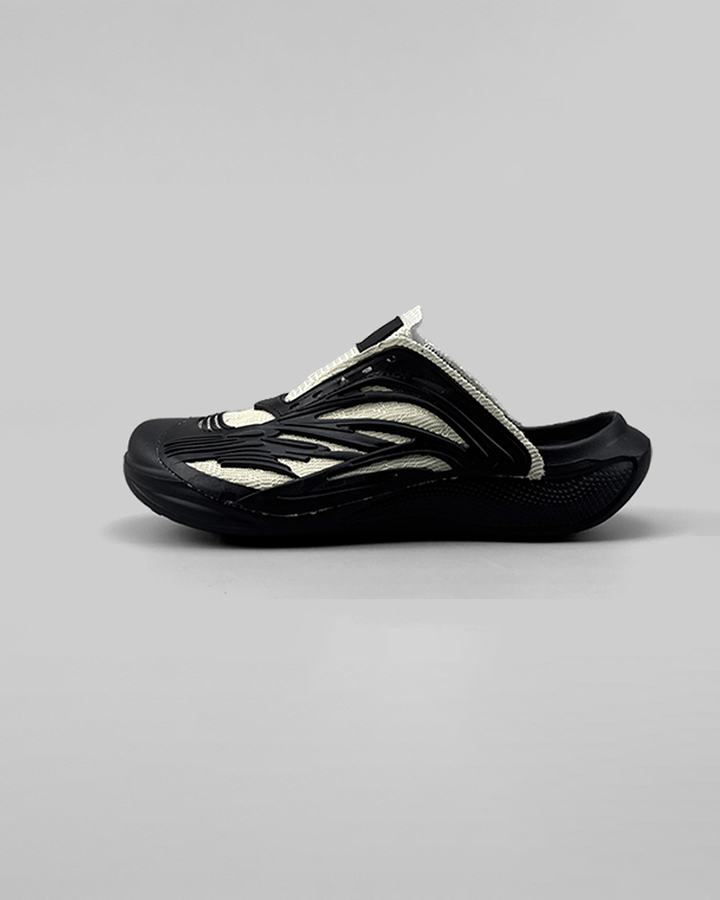 Futuristic Slip-On Sculpted Sneakers