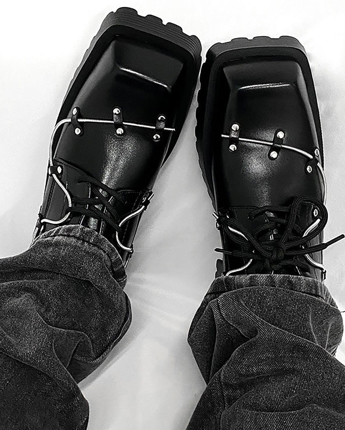 Chunky Sole Retro Streetwear Footwear