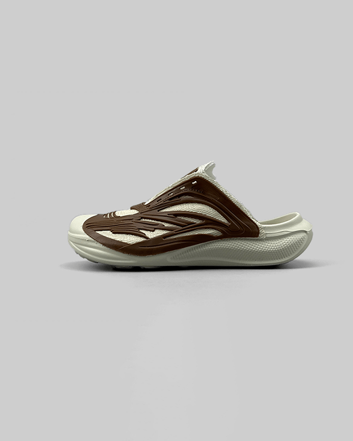 Futuristic Slip-On Sculpted Sneakers