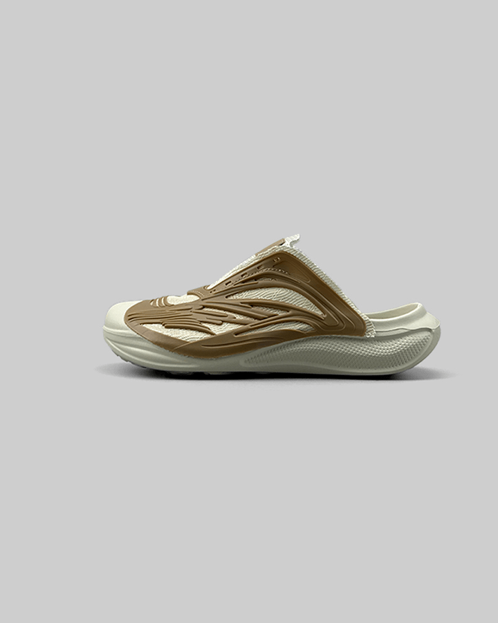 Futuristic Slip-On Sculpted Sneakers