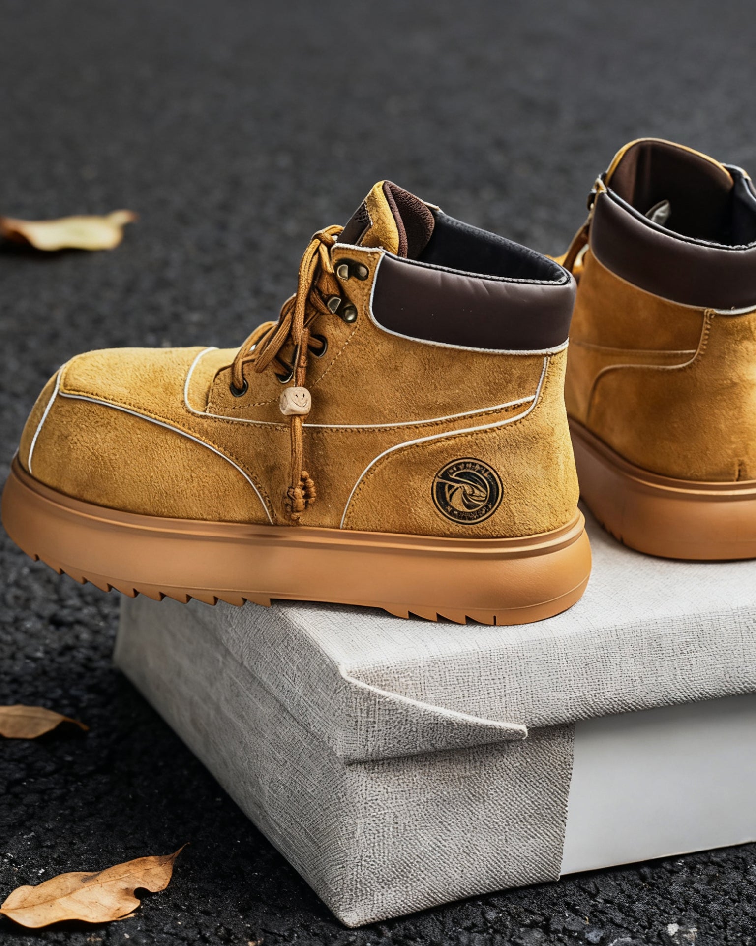 Chunky Plush Martin Boots
