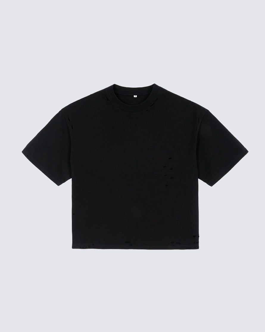 Street Fashion Short Boxy Tee