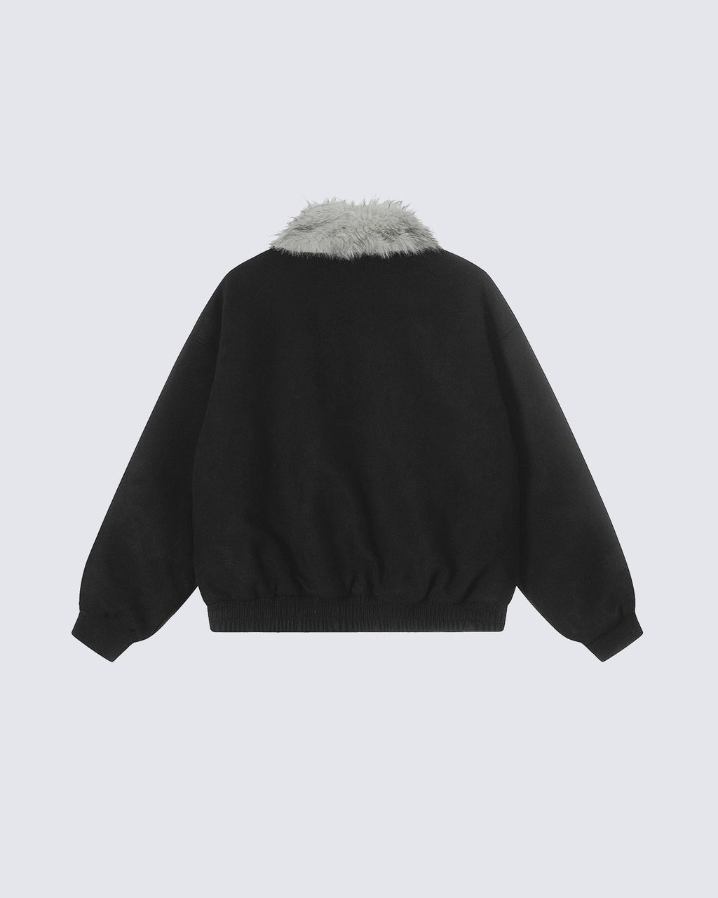 Vintage Eagle Fur Collar Jacket