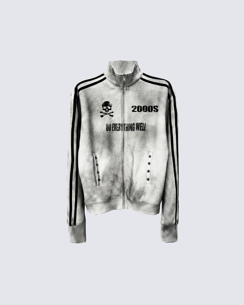 Vintage New Zip-Up Number Track Jacket