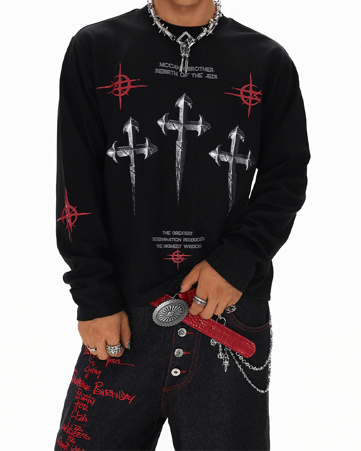 Dark Gothic Hip Hop Sweatshirt