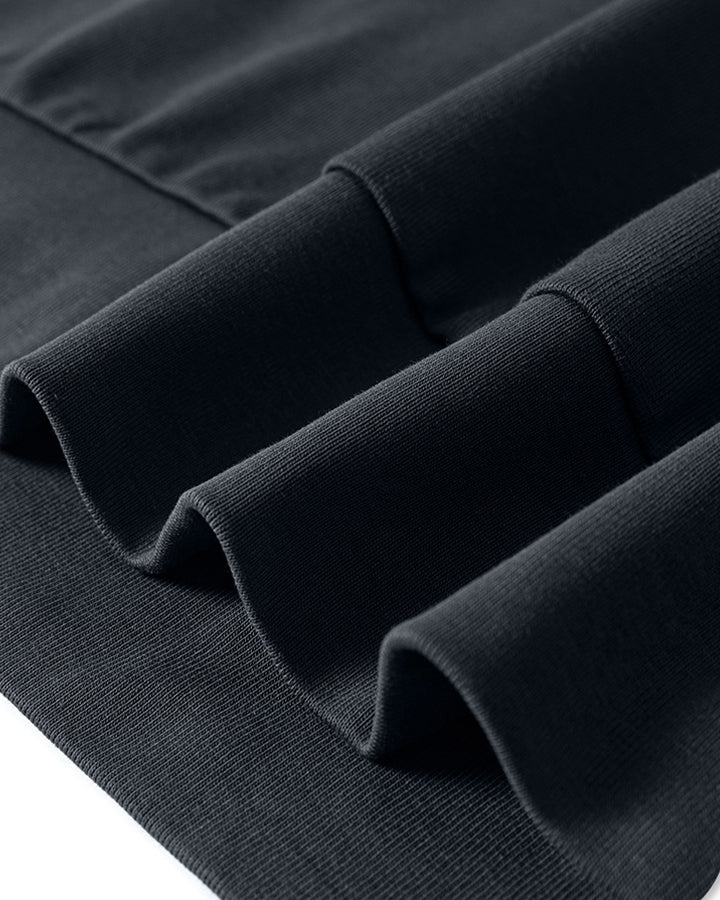 New Minimal Mock Neck Short Sleeve T-Shirt