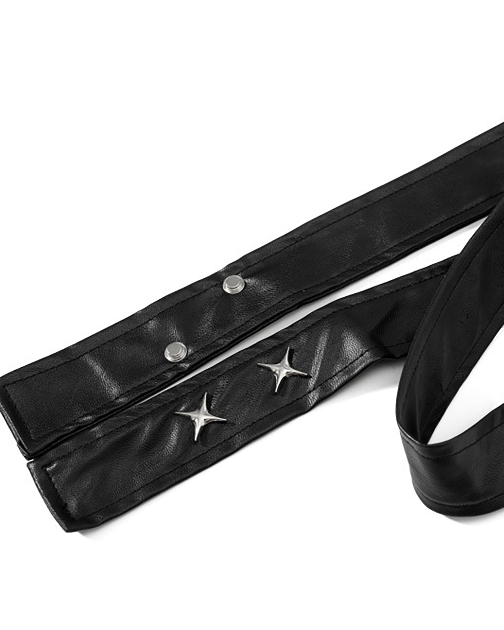 Retro Panel Stacked Cotton Pants
