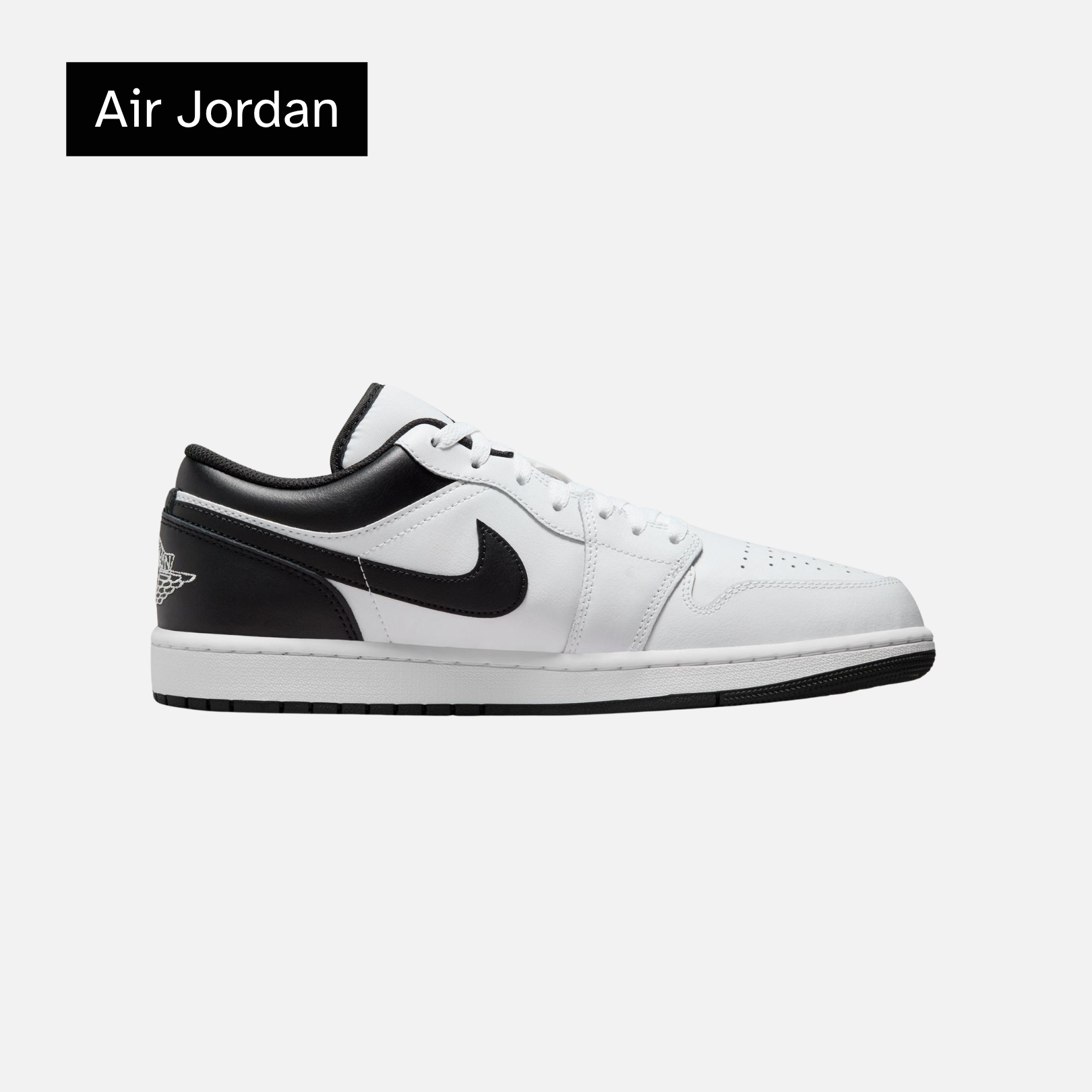 Air Jordan 1 Low 'White Black'