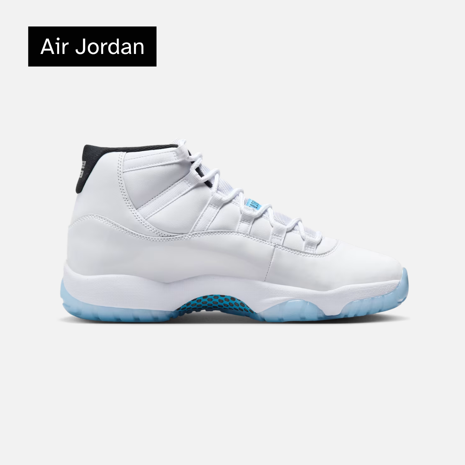 Air Jordan 11 Retro 'Legend Blue / Columbia' 2024