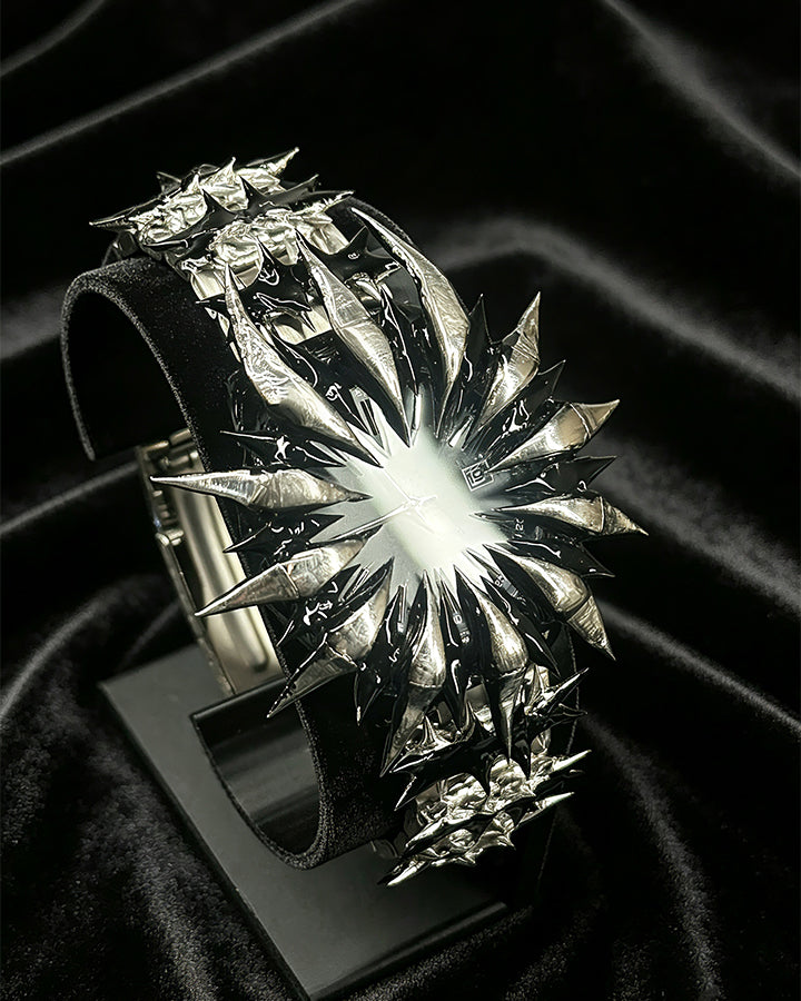Alien Dark Knight Dragon Scale Spiked Watch