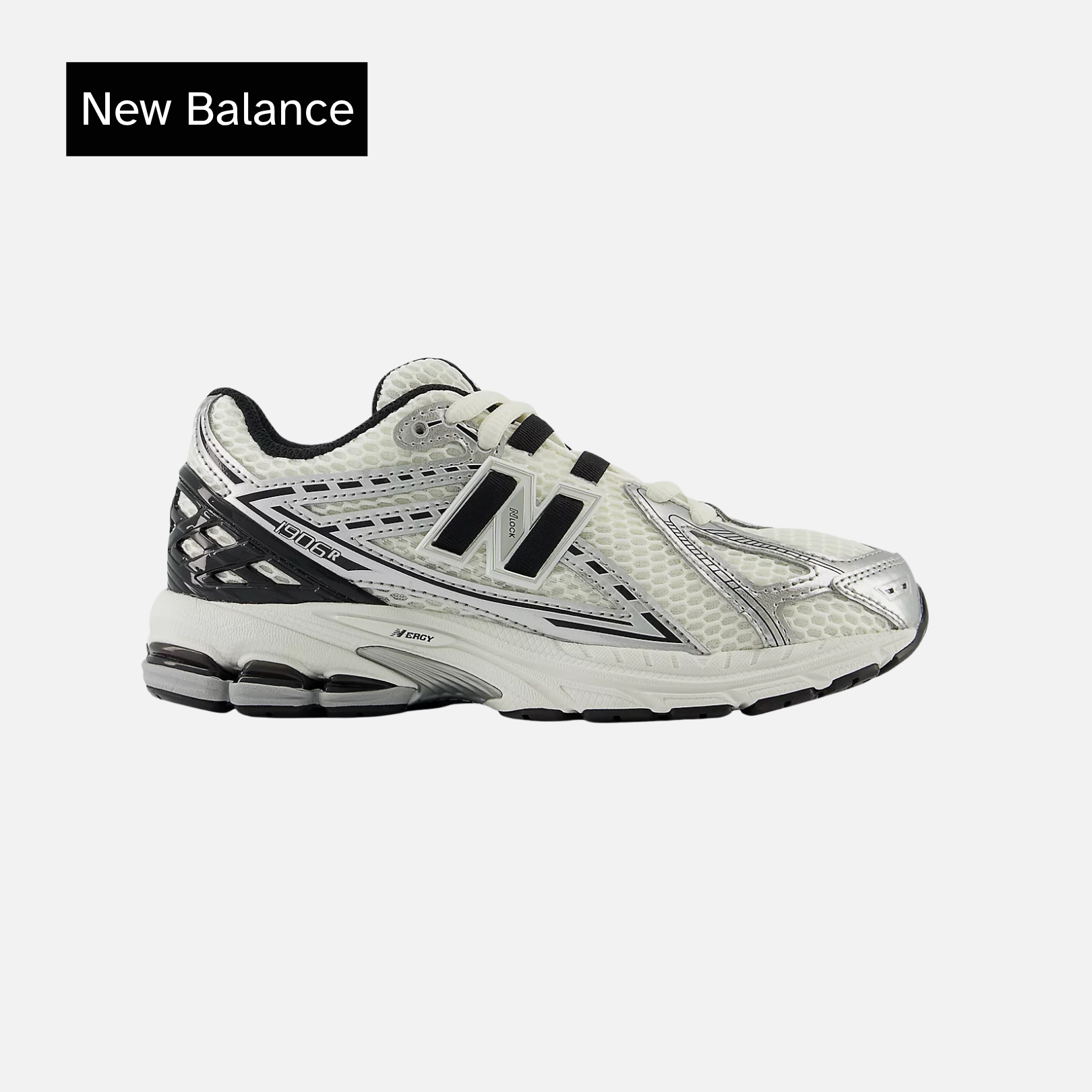 1906R Big Kid 'Silver Metallic Black'