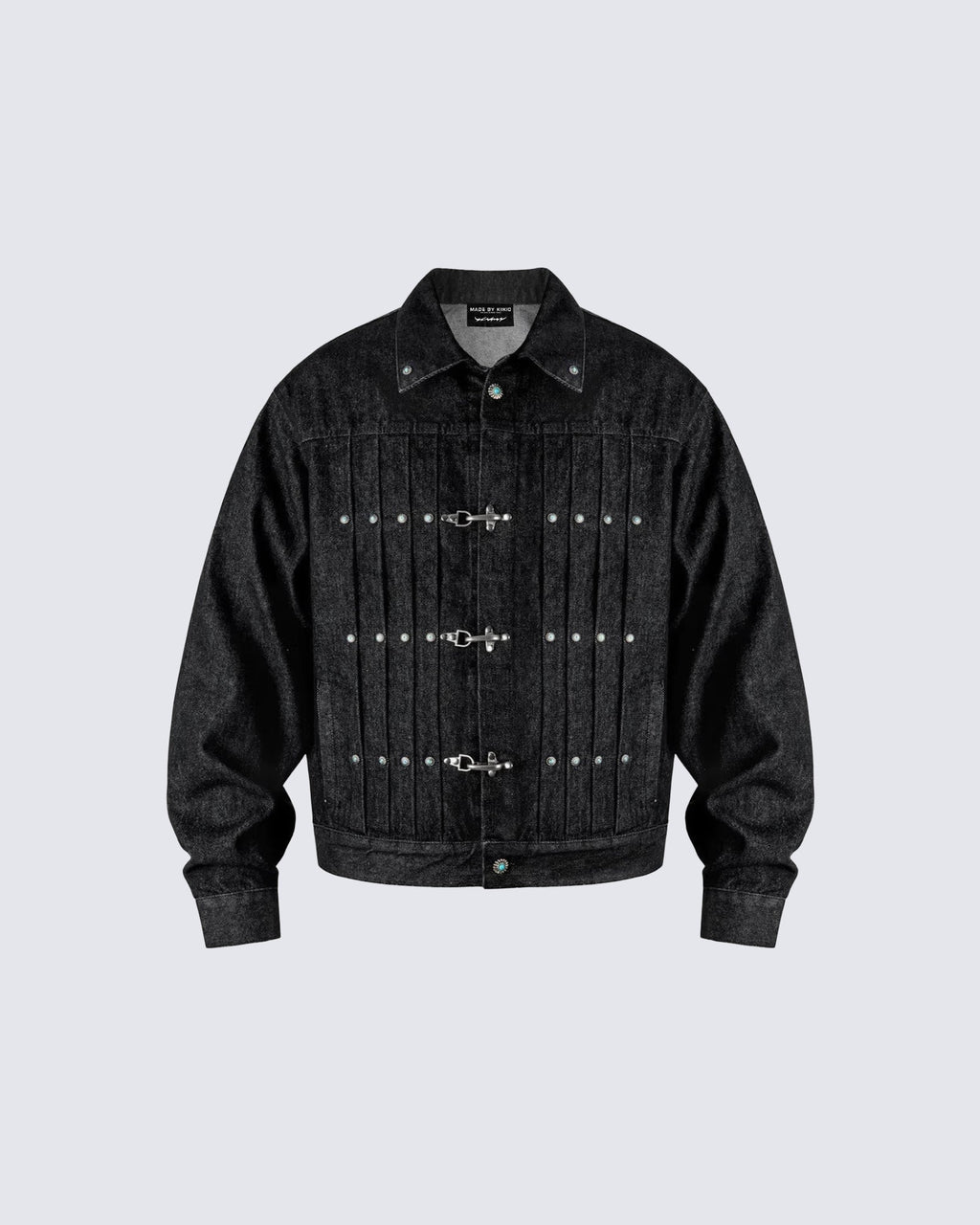 Vintage Flight Buckle Denim Jacket