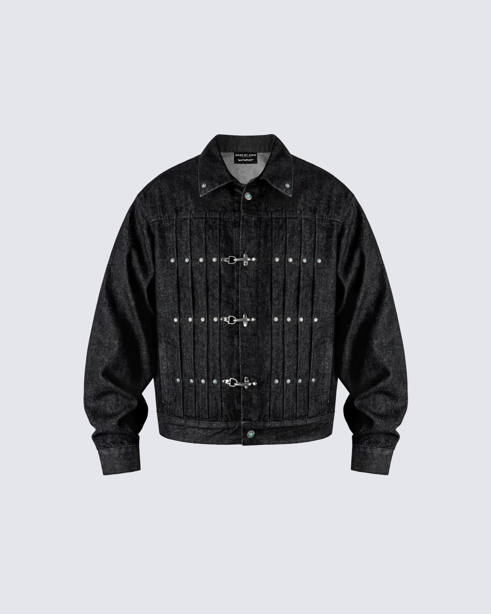 Vintage Flight Buckle Denim Jacket
