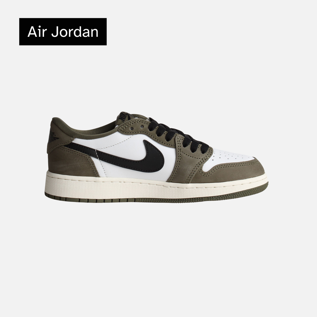 Air Jordan 1 Low GS 'Medium Olive'