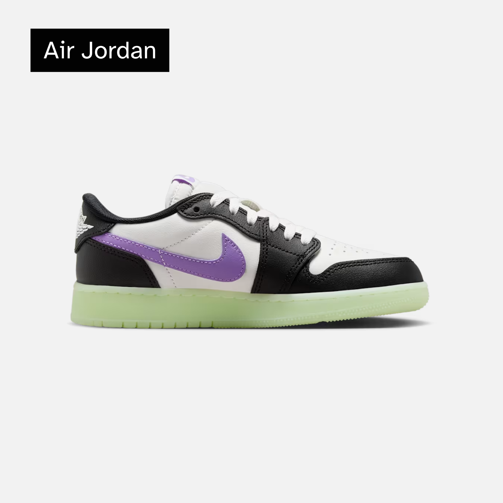 Air Jordan 1 Retro Low OG GS 'Black Raspberry'