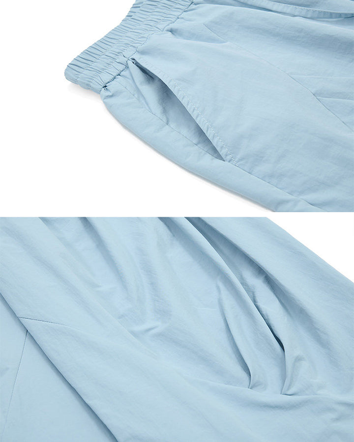 American Vintage Wrinkled Quick-Dry Parachute Pants