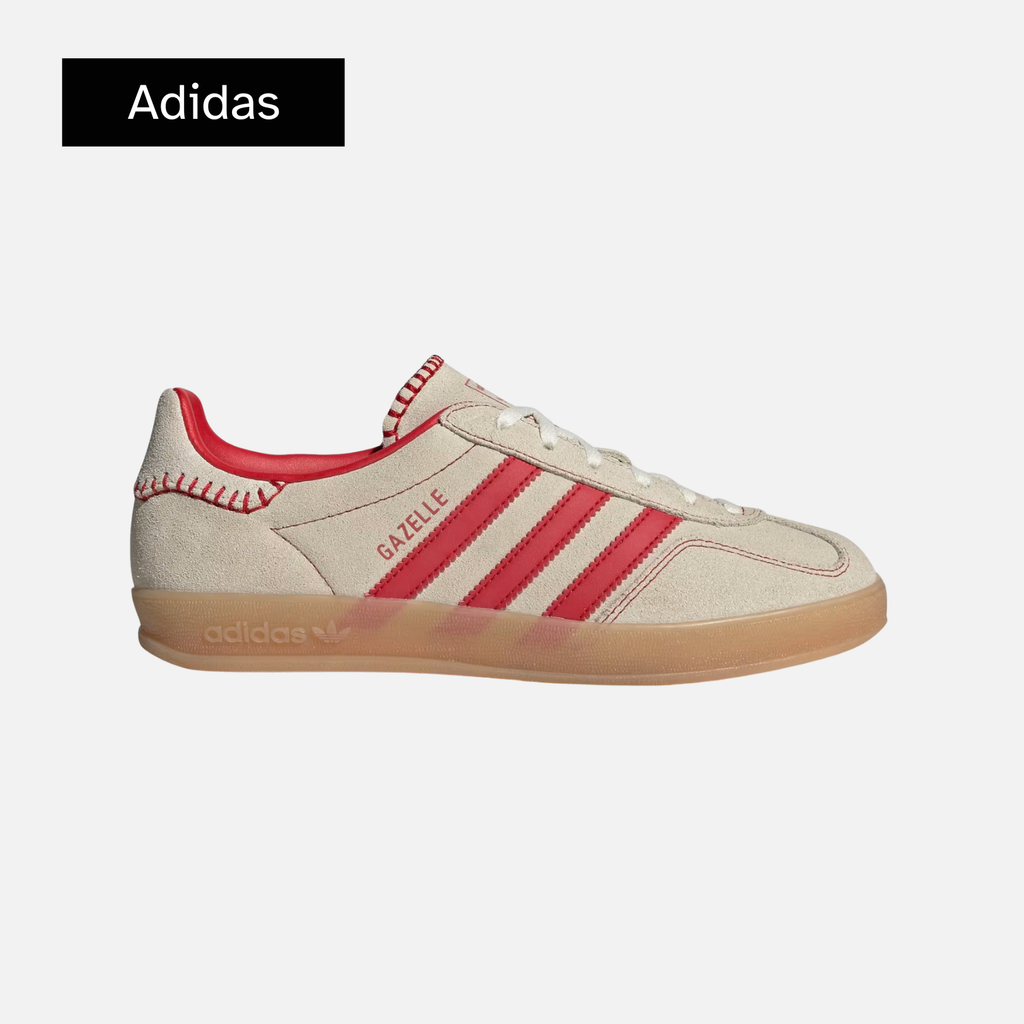 adidas Wmns Gazelle Indoor 'Beige Scarlet Gum'