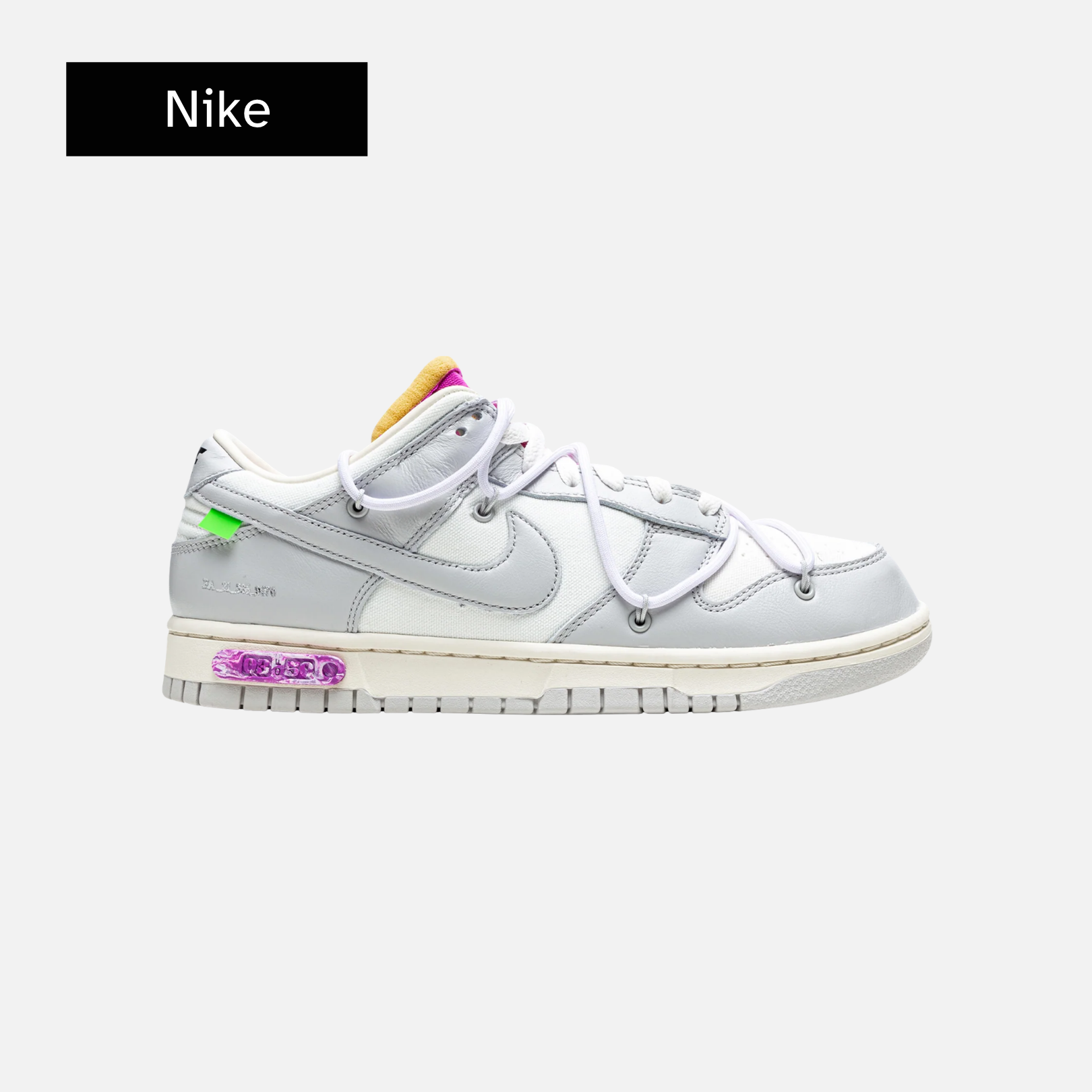 Off-White x Dunk Low 'Lot 03 of 50'