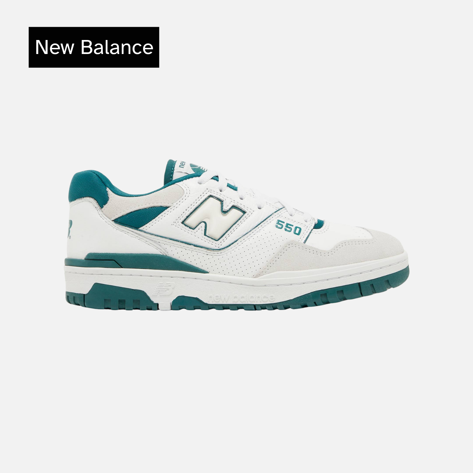 550 'White Vintage Teal'
