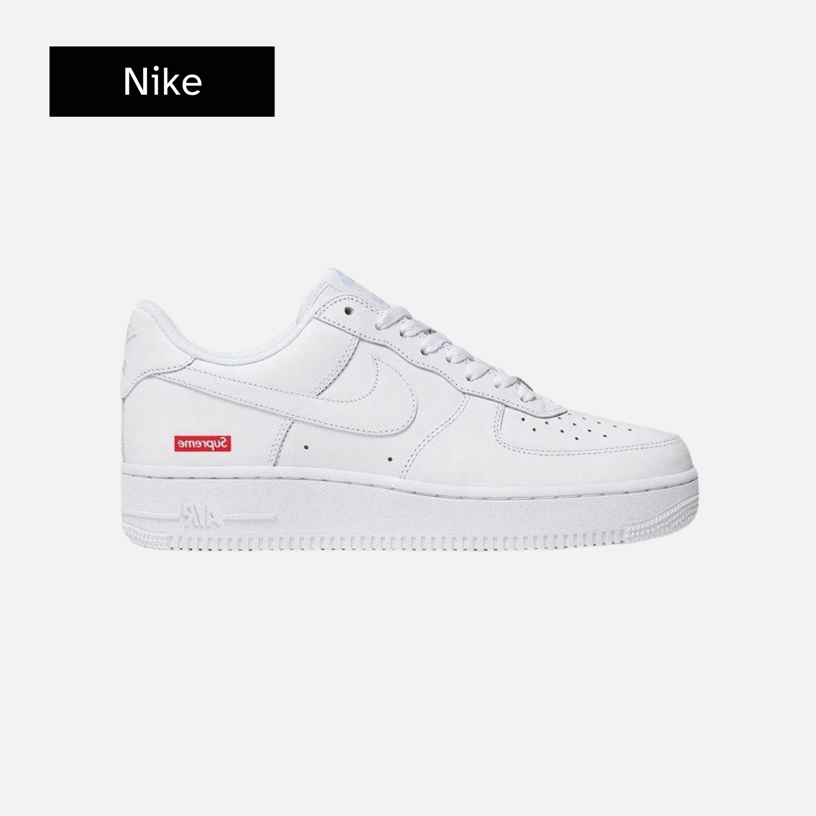 Supreme x Air Force 1 Low 'Box Logo - White'