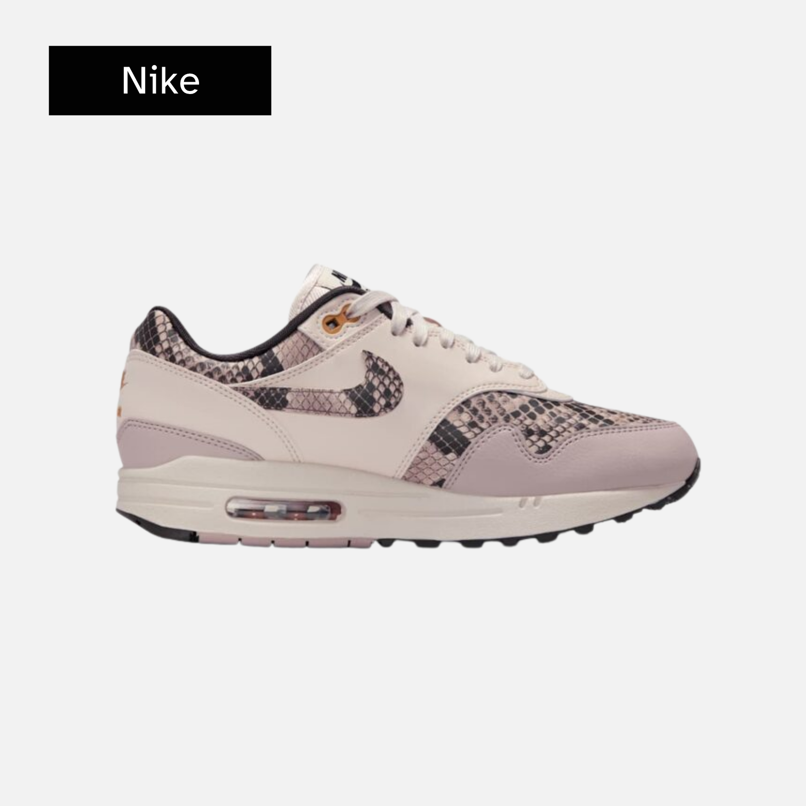 Wmns Air Max 1 '87 'Light Orewood Snakeskin'