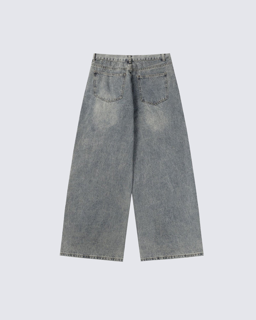 March 2024Baggy Star Patch Denim Jeans