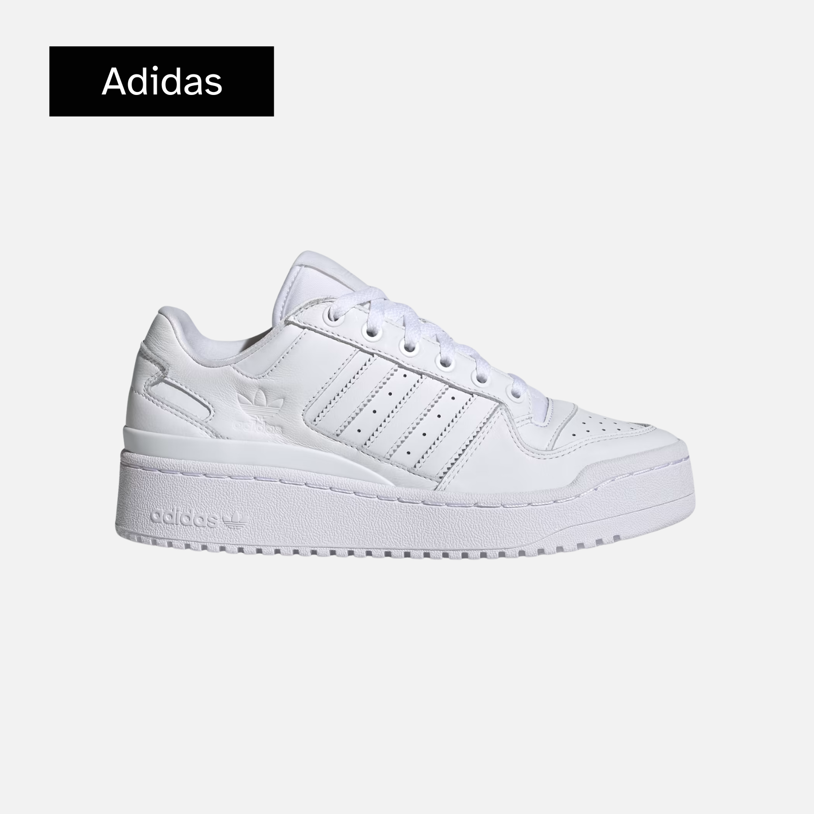 adidas Wmns Forum Bold Stripes 'White'