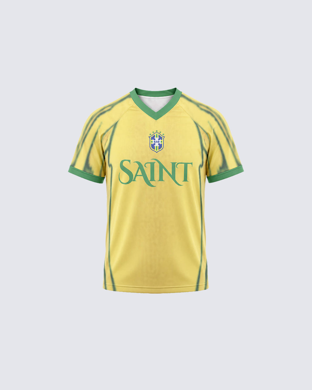 Gradient Number Sports Mesh Jersey Tee