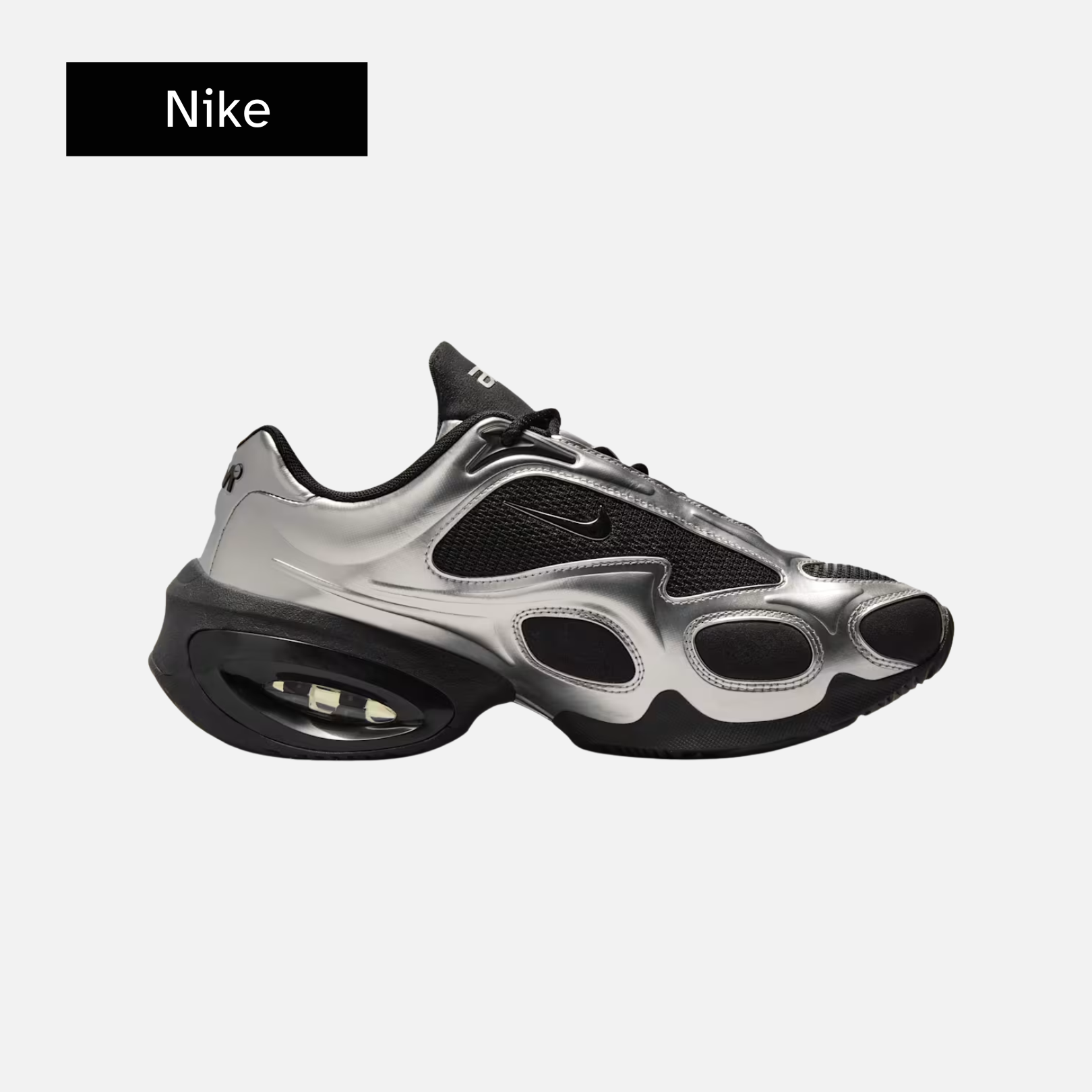 Wmns Air Max Muse 'Black Metallic Silver'
