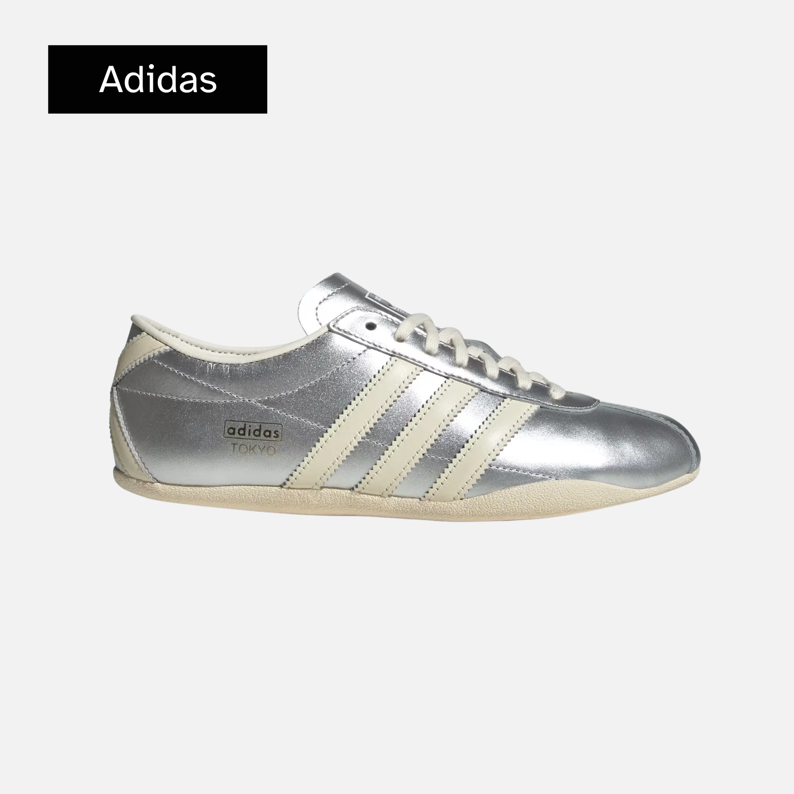 adidas Wmns Tokyo 'Silver Metallic Cream'