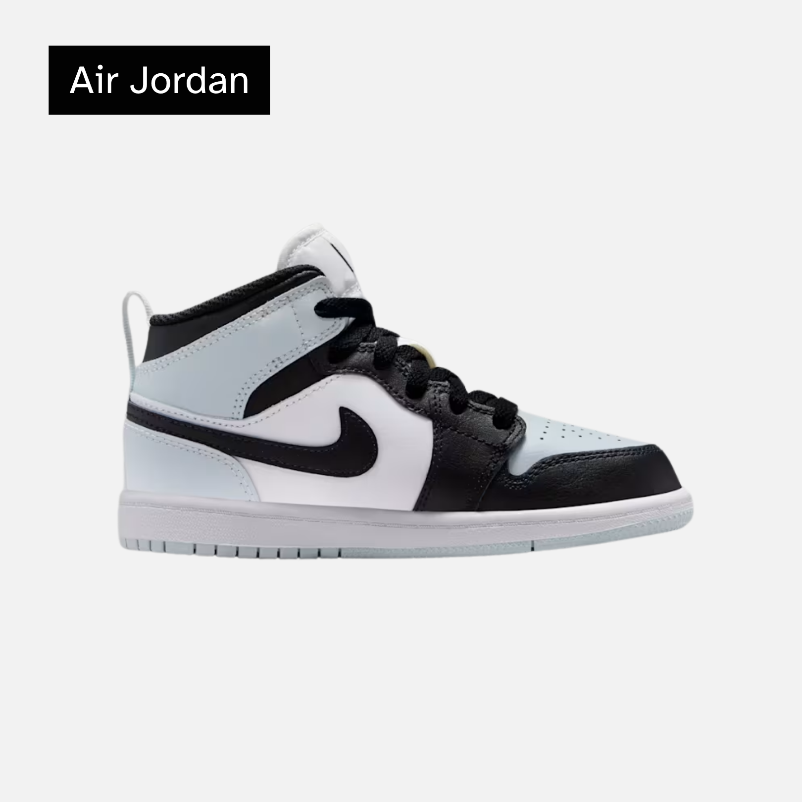 Air Jordan 1 Mid PS 'Black Aura Squadron Blue'