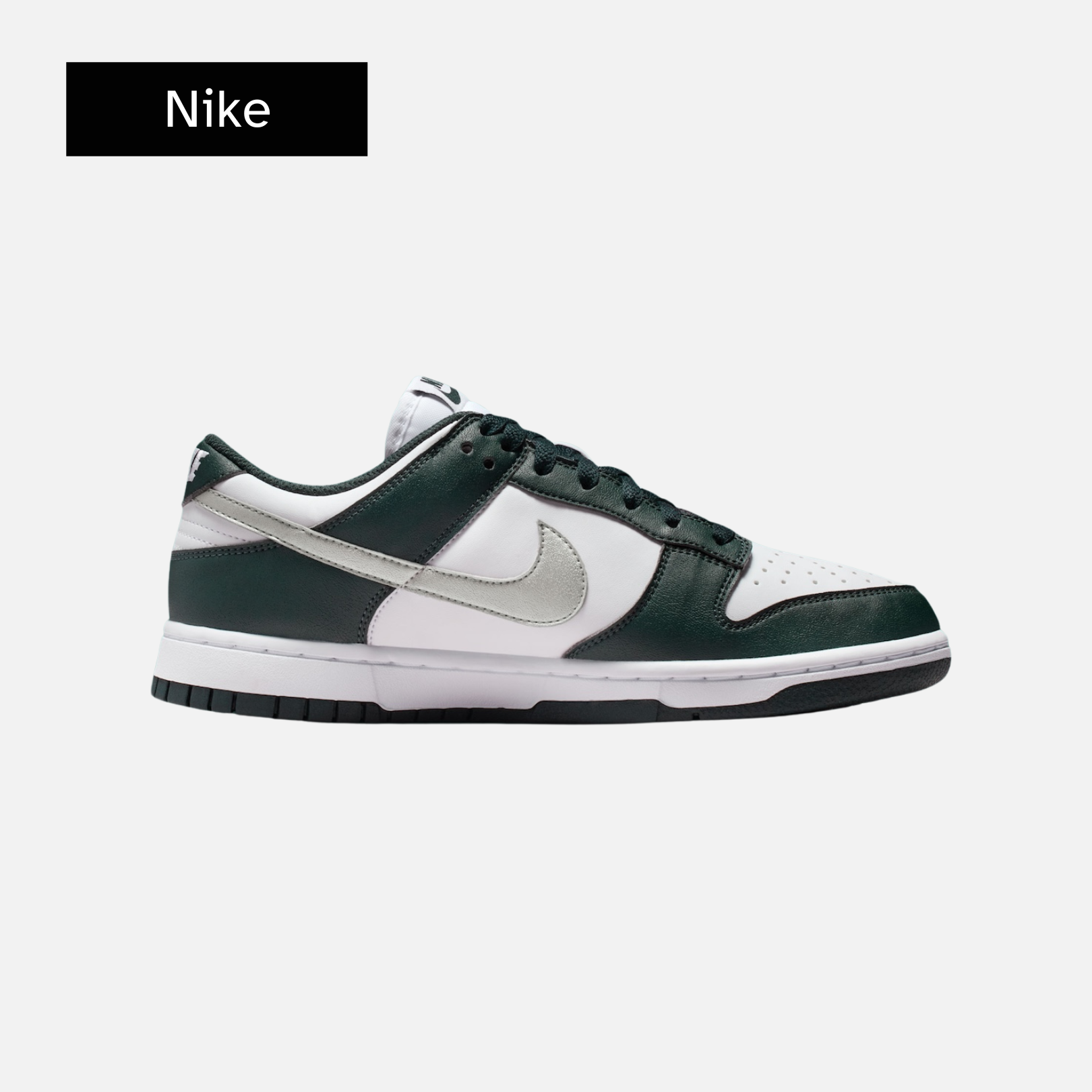 Wmns Dunk Low 'Seaweed/White/Sail/Metallic Silver'