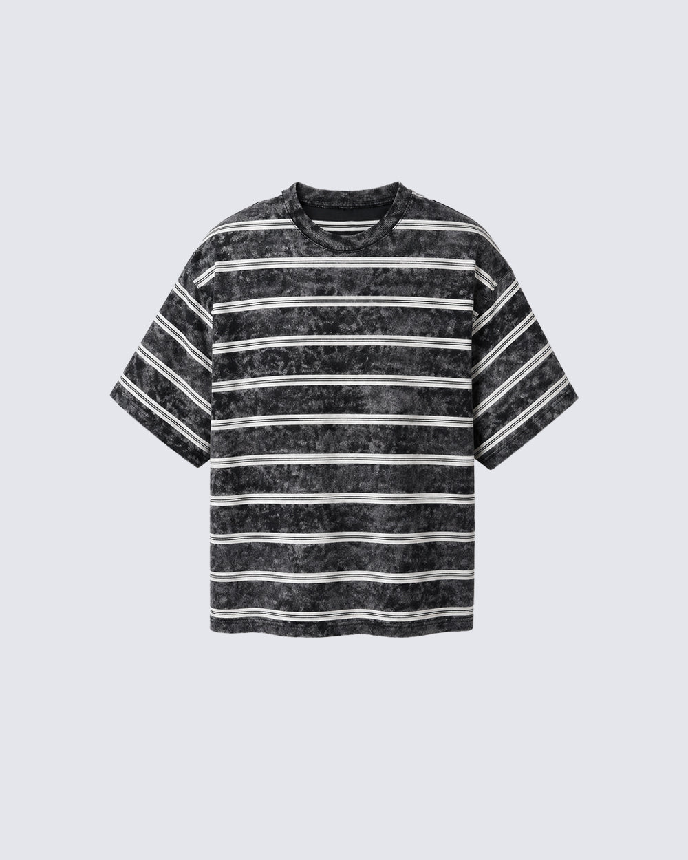 Vintage Washed Stripe Oversized Tee