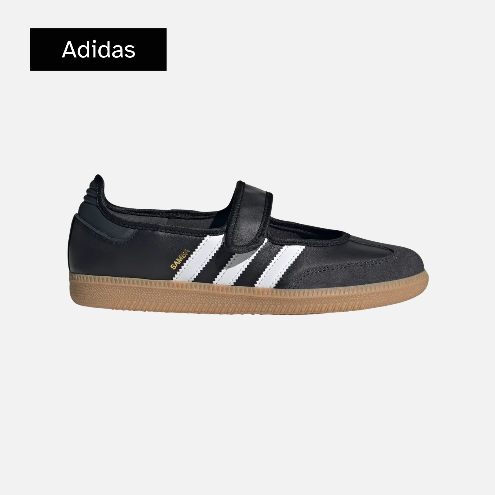 Wmns Samba Jane 'Black White Gum'