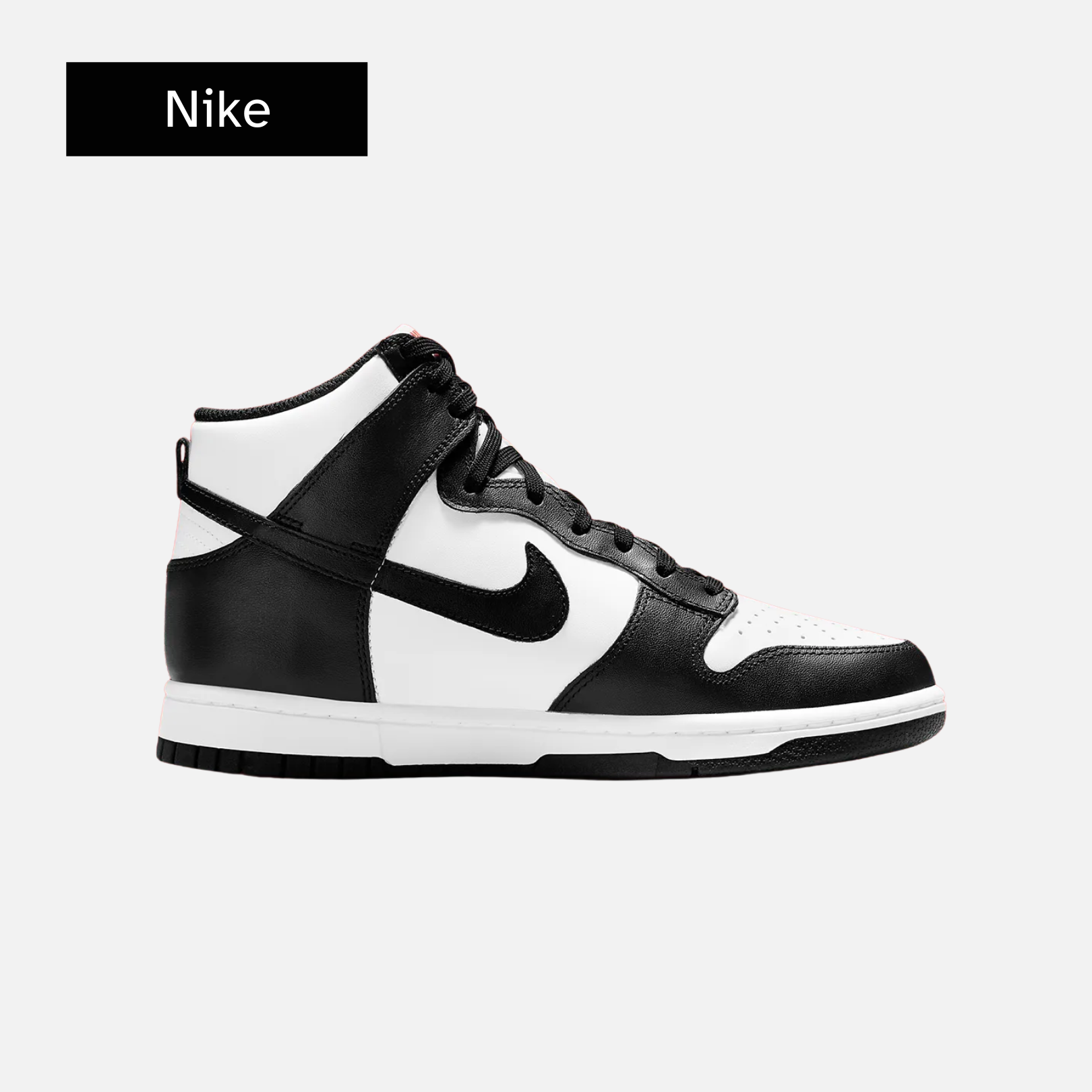 Wmns Dunk High 'Black White'
