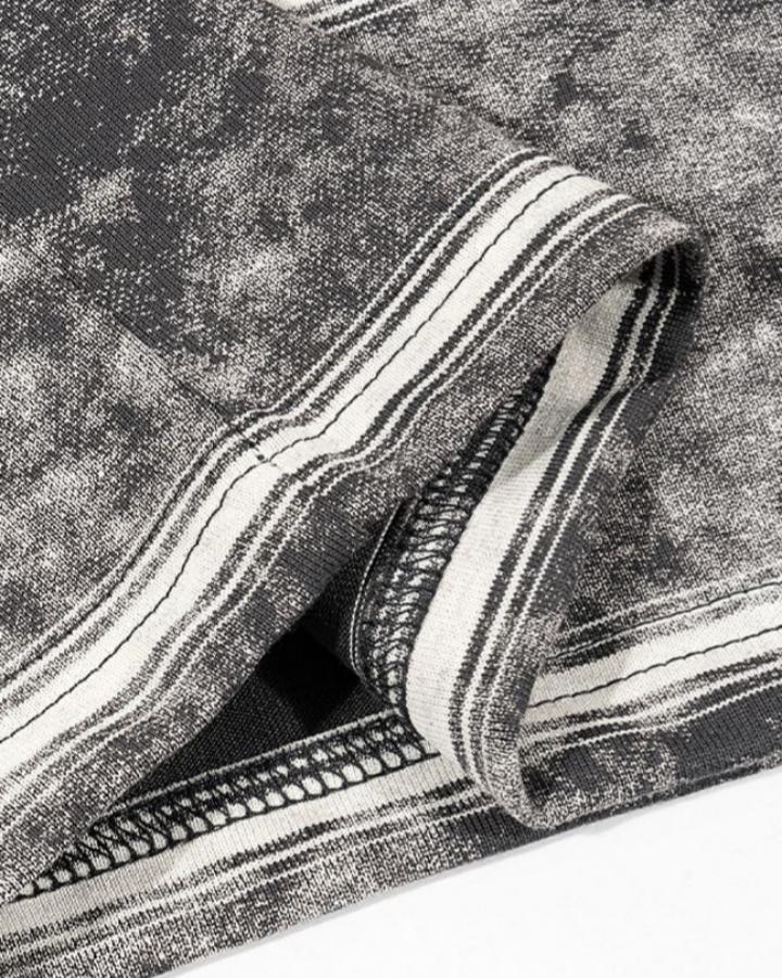 Vintage Washed Stripe Oversized Tee