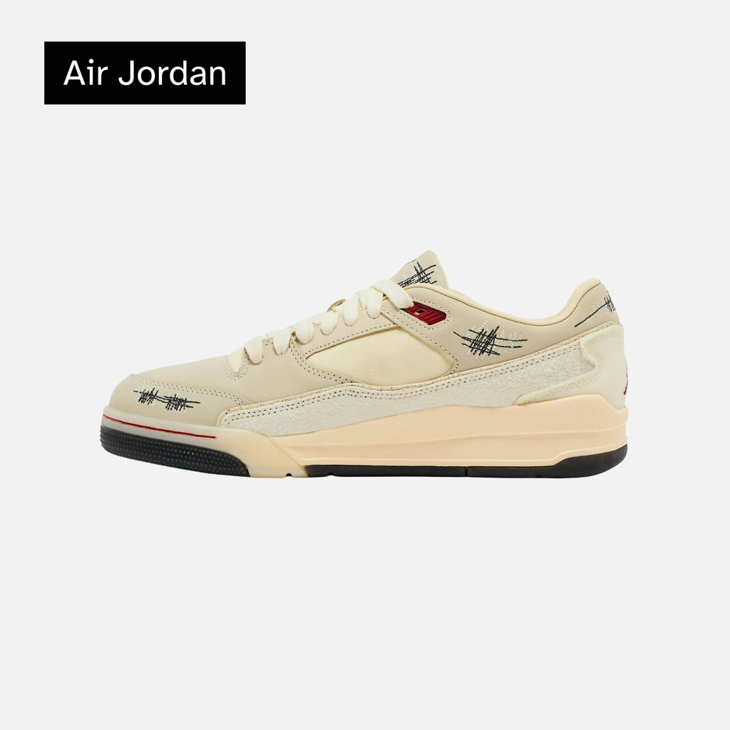 Who Decides War x Wmns Jordan Flight Court 'The World Is Your Court - Crèpe'