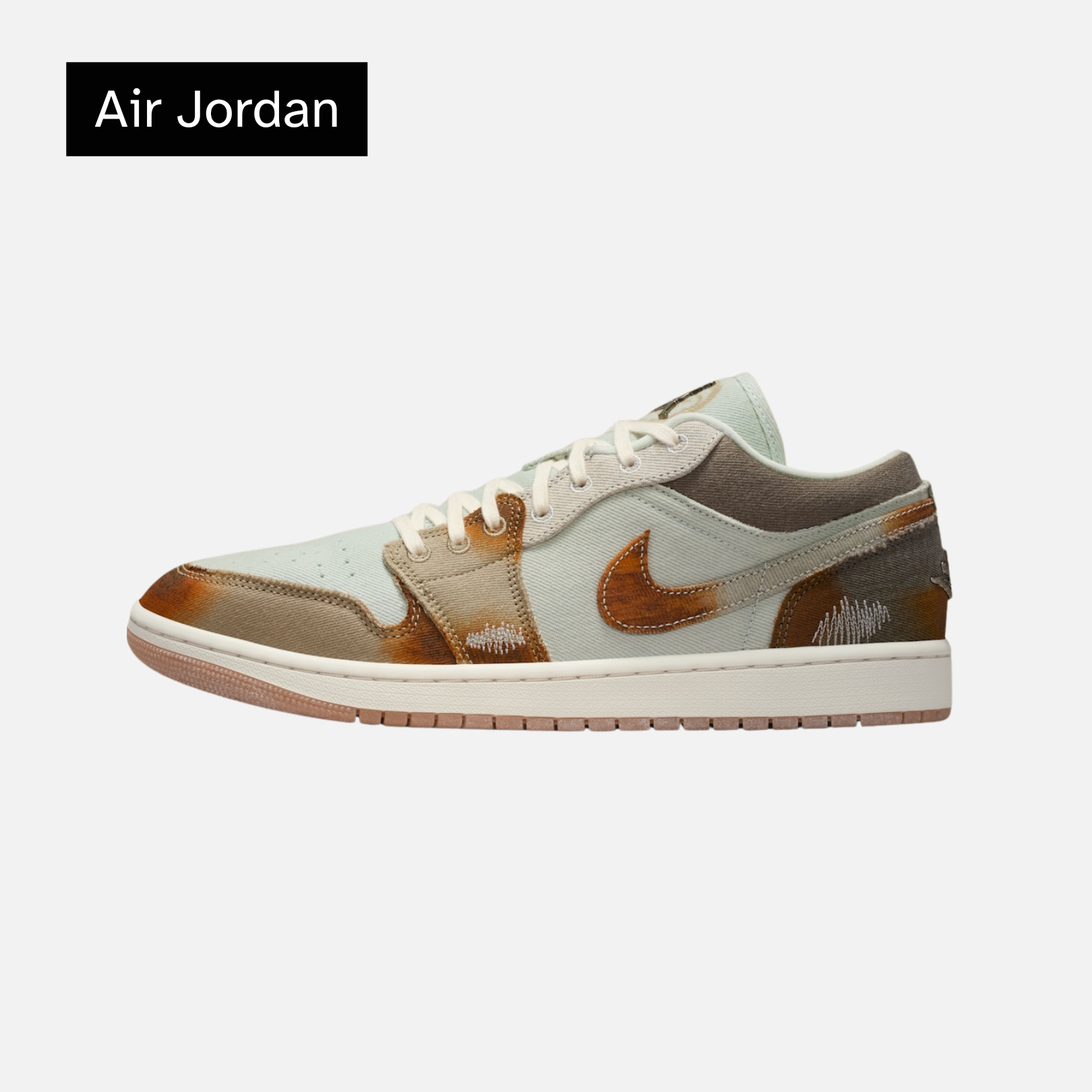Air Jordan 1 Low 'Sail Light Bone'