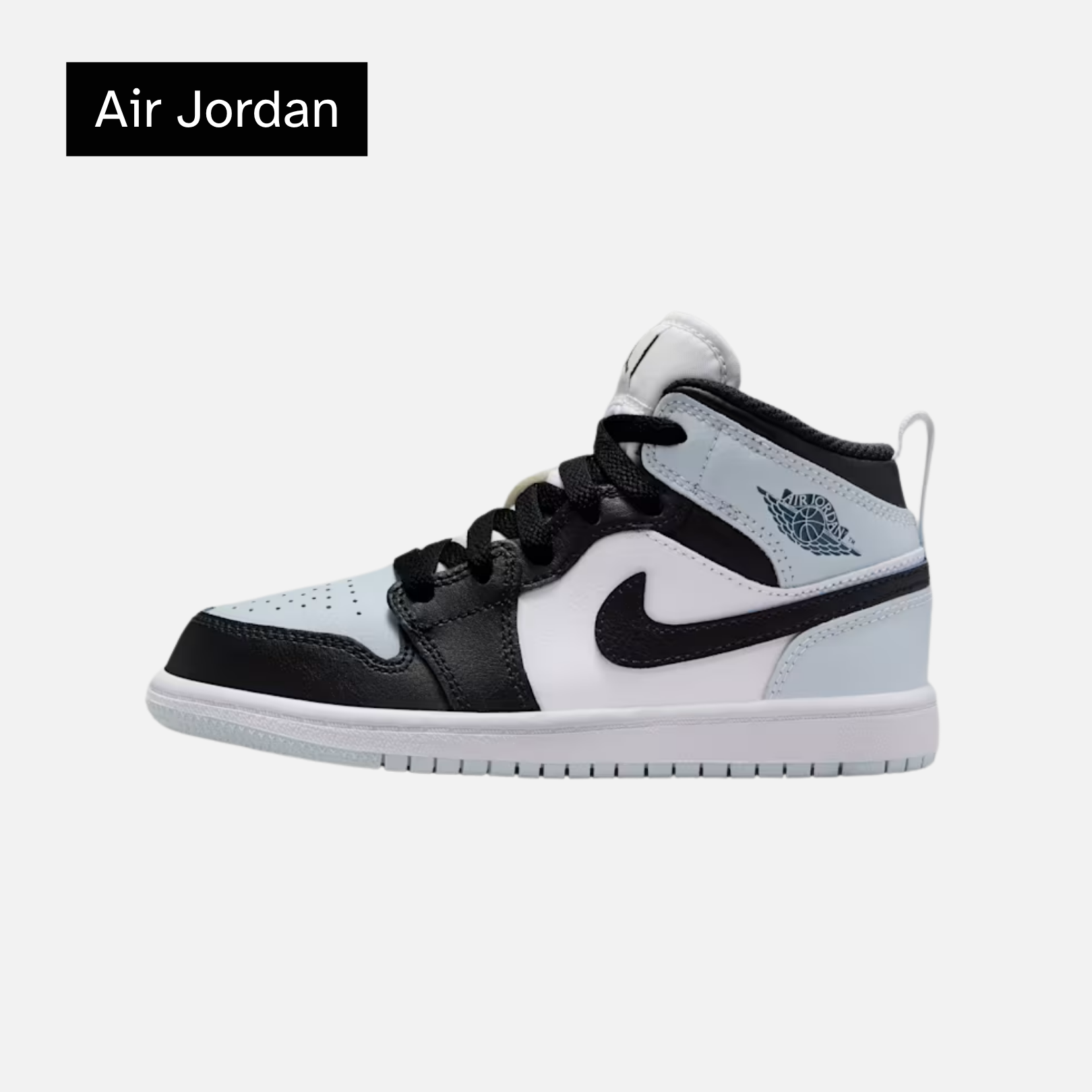 Air Jordan 1 Mid PS 'Black Aura Squadron Blue'