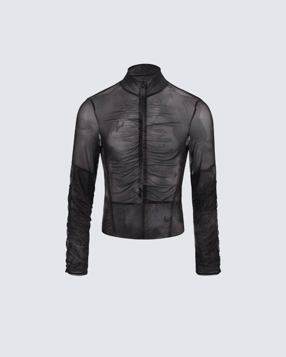American High Street Mesh Long Sleeve Shirt
