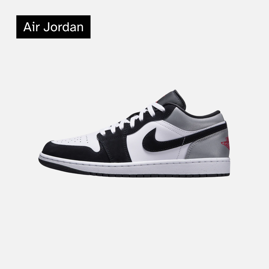 Air Jordan 1 Low SE 'White Black Matte Silver'
