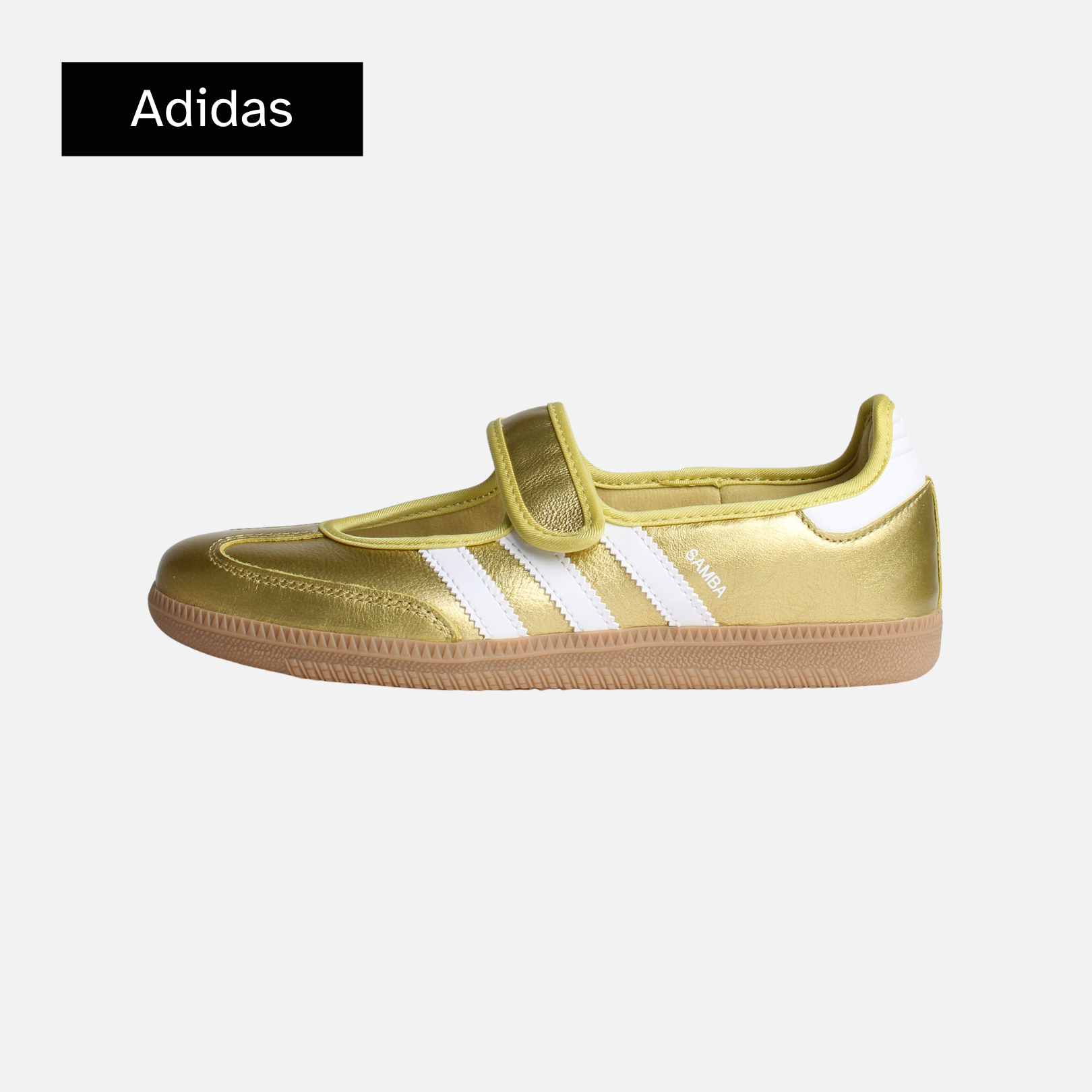 adidas Wmns Samba Jane 'Gold Metallic White'