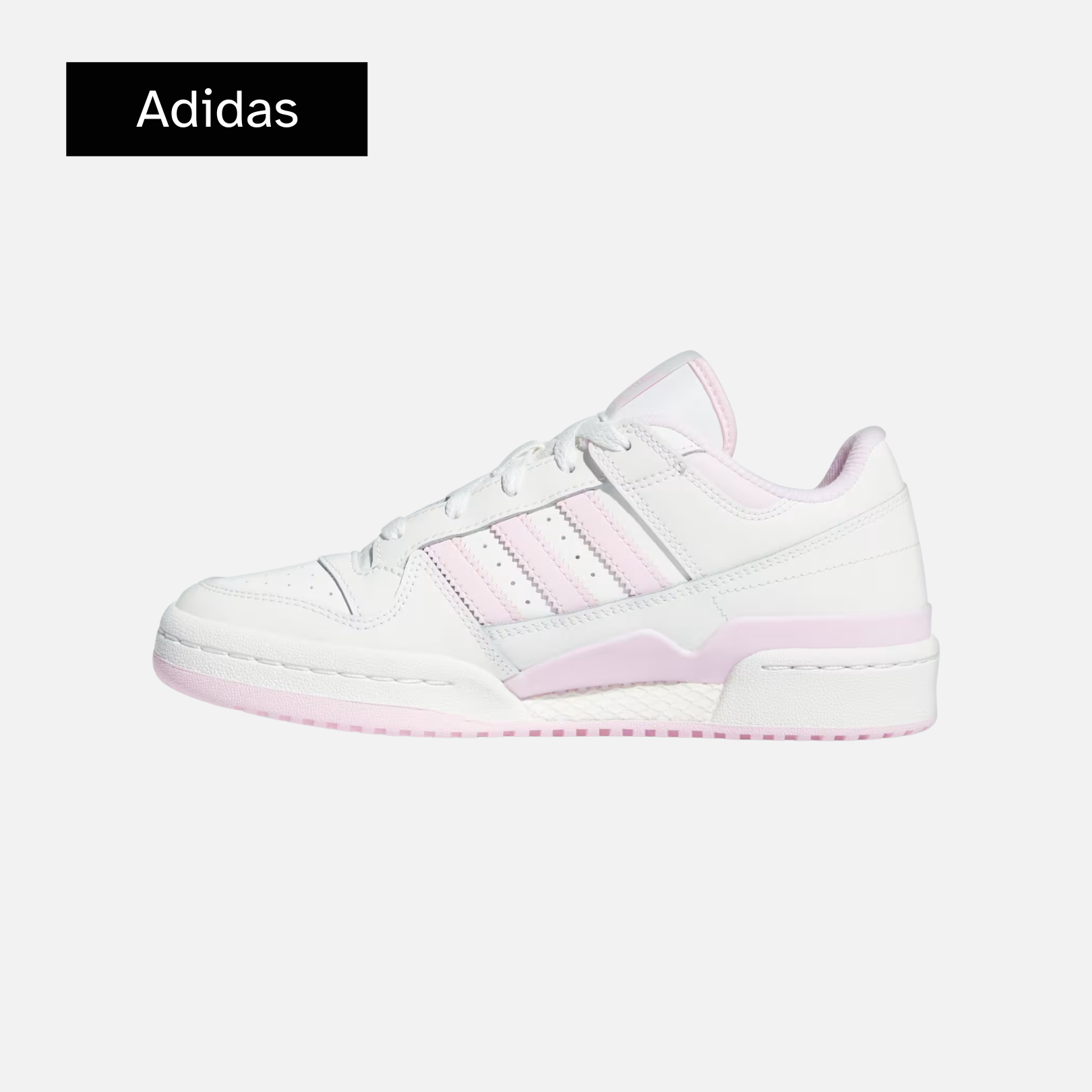 Wmns Forum Low CL 'White Clear Pink'