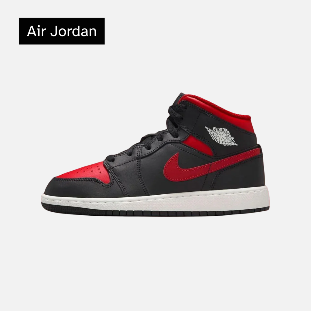 Air Jordan 1 Mid 'Bred Twist'
