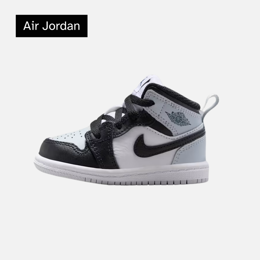 Air Jordan 1 Mid TD 'Black Aura Squadron Blue'