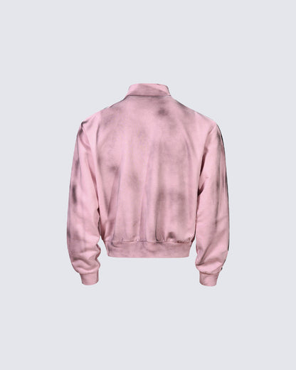 High Street Zip-Up Stand Collar Jacket