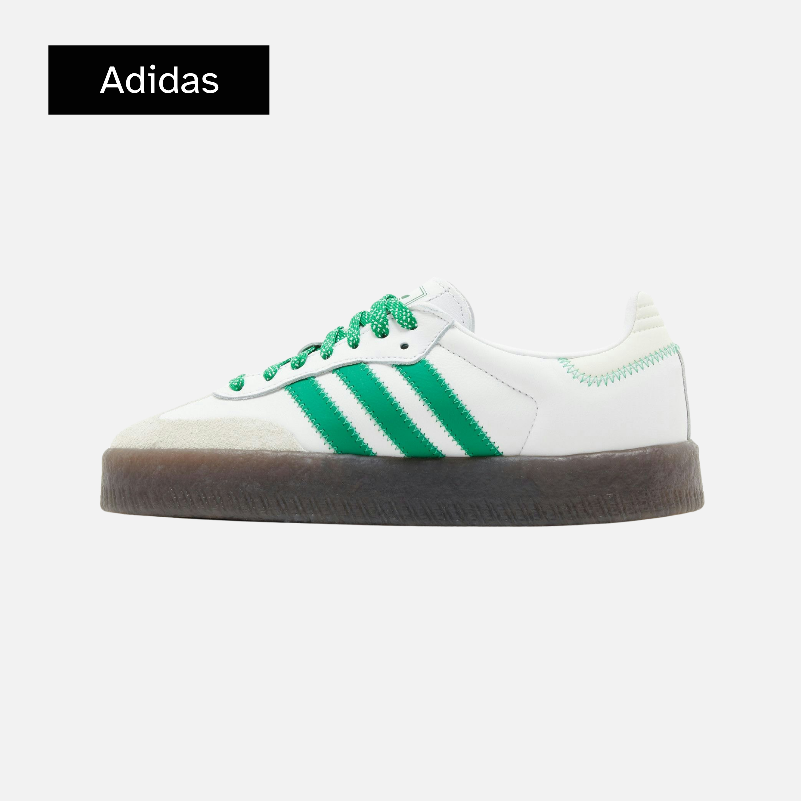 Wmns Sambae 'White Green Gum'